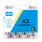 KMC K1 Narrow Silver 100L cycle bike chain
