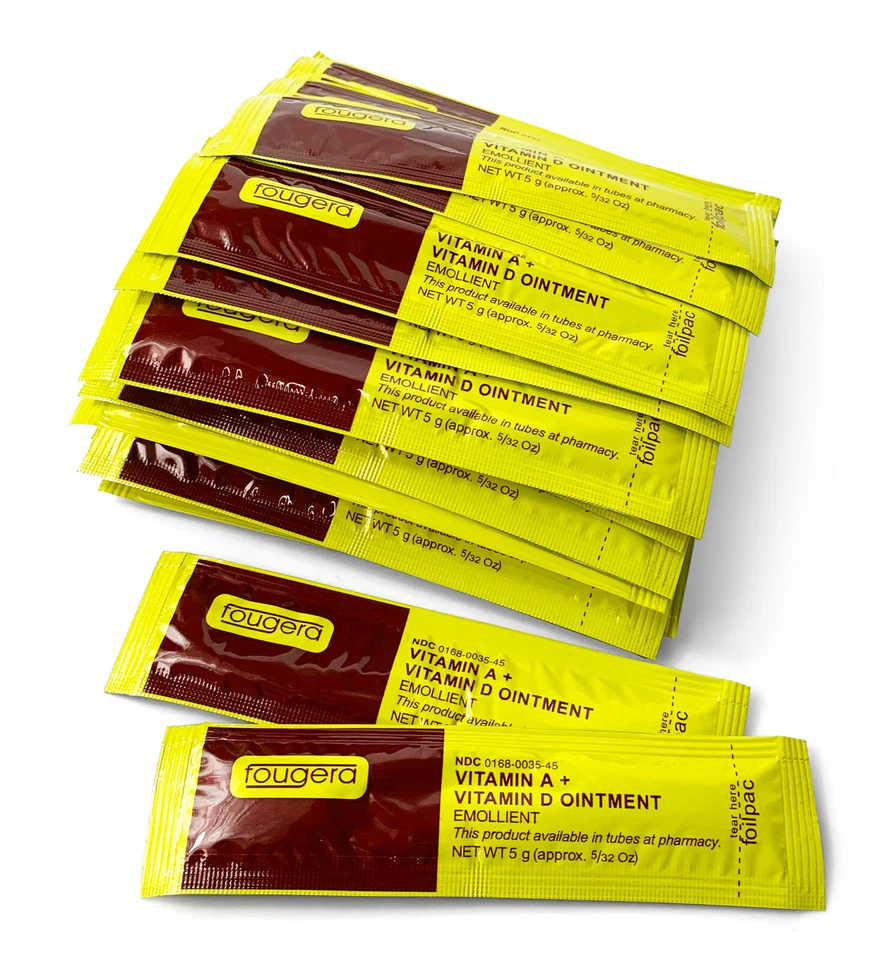 DCTATTOO TATTOO AFTERCARE CREAM SACHETS VITAMIN A & D - **SUPER FAST ENHANCED HEALING**