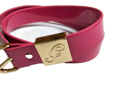 Édition limitée bracelet à enrouler vinyl fushia " Guerlain " neuf  collector - Photo 1/4