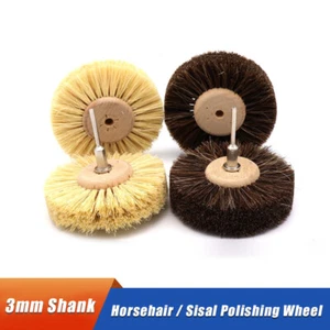 Horsehair / Sisal Polishing Wheel Abrasive Brush Grinding Buffing Wheels Jade - Picture 1 of 5