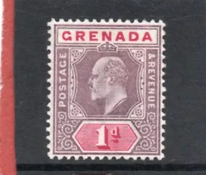 Granada EV11. 1902 1d púrpura y carmín sg 58 HH. Como nuevo - Imagen 1 de 2