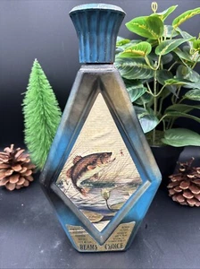 1975 Jim Beam James Lockhart Largemouth Bass Whiskey Decanter - Empty - Picture 1 of 7