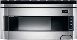 Sharp R-1514 1.5 Cubic-Foot 1000-Watt Over-the-Range Microwave, Stainless - Picture 1 of 6