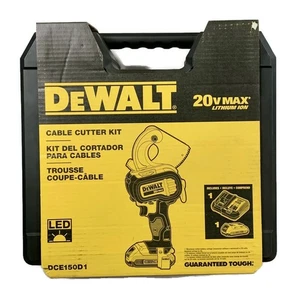 DEWALT DCE150D1 20V 20-Volt MAX Kit de herramientas de corte de cable inalámbrico de iones de litio - Imagen 1 de 4
