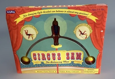 Circus Sam The Balancing Man 2005 Schylling Balancing Clown Nuevo en caja Foto 1 de 2