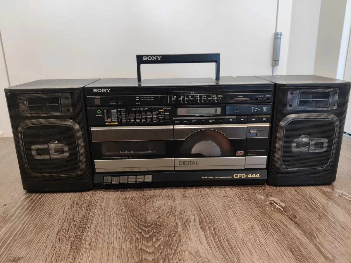 その他 SONY CD Vintage Sony Cd Boombox | eBay
