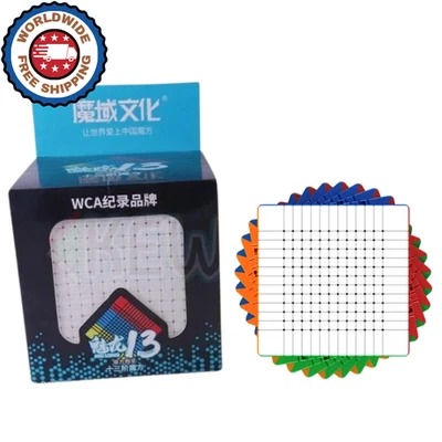 MoYu Meilong 13x13 STICKERLESS SPEEDCUBE NON MAGNETICO - Immagine 1 di 4