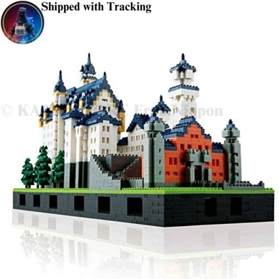 Kawada Nanoblock Neuschwanstein Castle Deluxe Edition White Japan Exclusive - Image 1 of 4