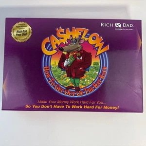 Cashflow How To Get Out Of The Rat Race Board Game Rich Dad - Picture 1 of 3