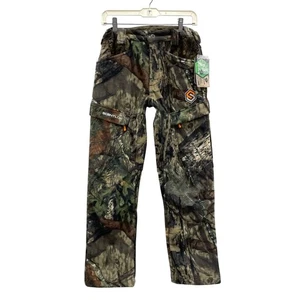 NWT Unisex SCENTLOK Mossy Oak Camo Fleece Winter Hunting Pants Sz S MSRP$139.99 - Picture 1 of 6