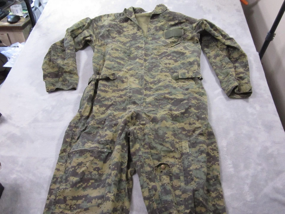 Rothco Camo Coveralls Jumpsuit Mens Woodland Digital Zip Pockets Tactical Field - Image 1 of 4
