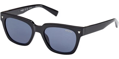 Gafas de sol cuadradas negras brillantes Guess para hombre - GU8265 01V 53 Foto 1 de 4