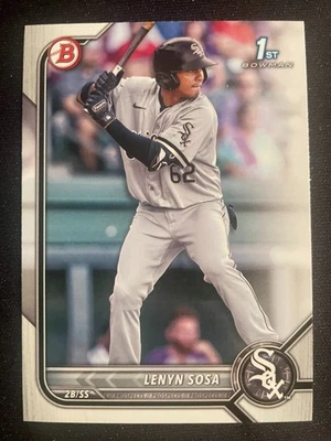 Lenyn SOSA 2022 Bowman Prospect First #BP-76 Chicago White Sox - Image 1 of 2