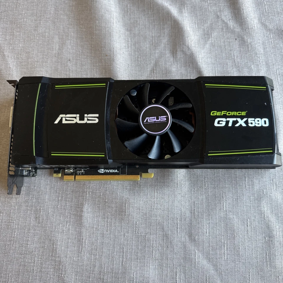 ASUS GeForce GTX 590 3GB GDDR5 PCIe Graphics Card - Image 1 of 4