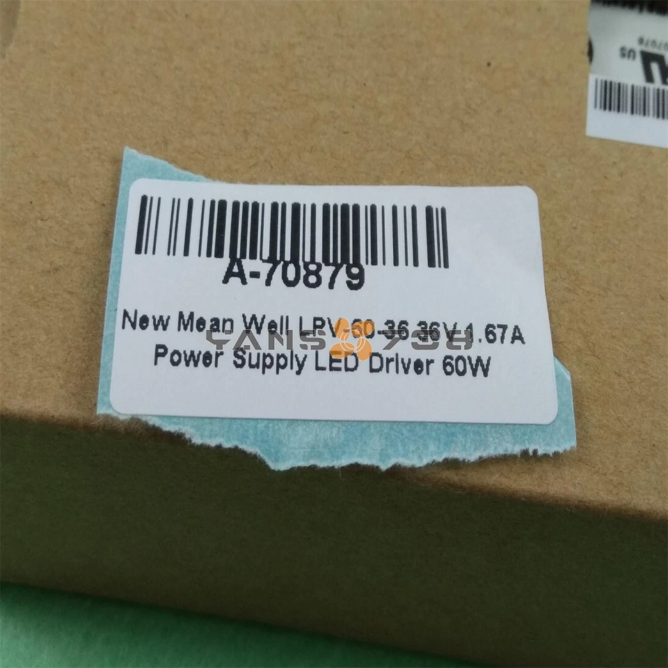 ONE Mean Well Power Supply LED Driver 60W LPV-60-36 36V 1.67A - Image 1 of 1