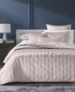 Hotel Collection Blush Glint 3-Pc. King Coverlet Set - Picture 1 of 3