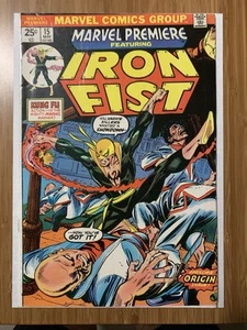 Marvel Premiere 15 1st App Iron Fist Danny Rand 1974 MVS MISSING Gil Kane - Picture 1 of 14