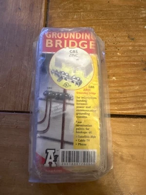 Arlington GB5 Grounding Bridge Intersystem Zinc Four Termination Points - Image 1 of 2