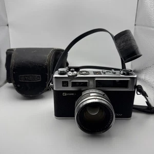Yashica electro 35 Camera With ( 2 Piece) Case Untested - Picture 1 of 8