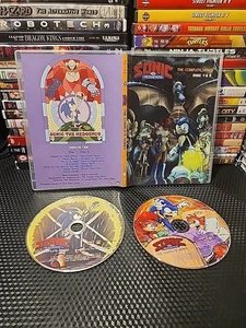 SONIC the Hedgehog The Complete Series DVD 1993-1994 **DISCS 1 & 2 Only** SHOUT - Picture 1 of 24