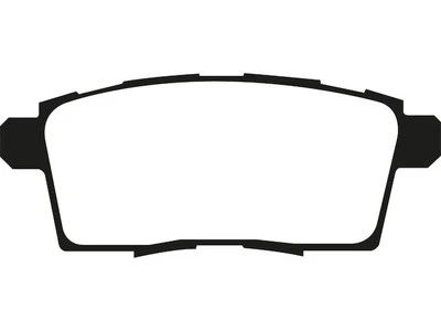 Juego de pastillas de freno trasero para 07-15 Mazda CX7 CX9 XF91W7 Foto 1 de 4