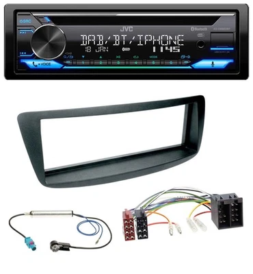 JVC Bluetooth MP3 USB DAB CD Autoradio für Citroen C1 Peugeot 107 Fakra Phantome - Bild 1 von 4