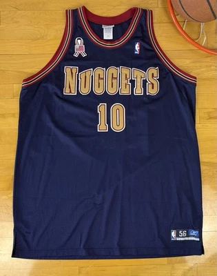 Vintage Denver Nuggets Tim Hardaway 2002 Authentic NBA Basketball Jersey Reebok - Image 1 of 4
