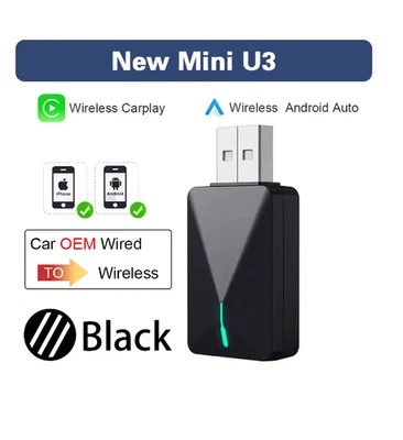 2025 Nuovo adattatore wireless Android Auto Cablato  Carplay  wireless Smart Box - Bild 1 von 4