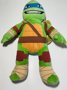 BABW Build A Bear TMNT Teenage Mutant Ninja Turtles Leonardo 18" Plush Toy - Picture 1 of 11
