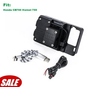 For Honda CB750 Hornet 750 USB Charger Mobile Phone GPS Sat Nav Mounting Bracket - Picture 1 of 19