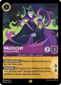 Lorcana Maleficent - Herrin allen Bösen - Into the Inklands # 051 - Bild 1 von 1