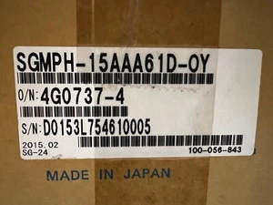 ♕♕♕ Yaskawa SGMPH-15AAA61D-OY Servo Japan 1500W 200V 3000rpm  UPS/FedEx ♕♕♕ - Picture 1 of 1