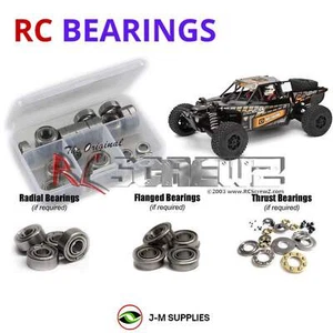 RCScrewZ Metal Shielded Bearings hpi070b for HPI Apache C1 4WD 1/8 107108 | SET - Picture 1 of 15