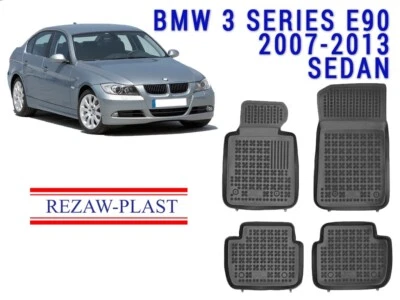REZAWPLAST Car Mats for 2007-2013 BMW 3 Series Floor Mats E90 E91 All Weather Foto 1 de 4