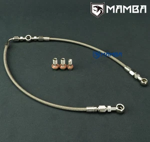 MAMBA AVCS /Turbo Oil Feed Line For Subaru 02~06 WRX / 04~14 STI IHI RHF5HB VF34 - Bild 1 von 2