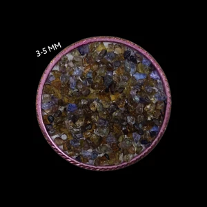 Natural Bi Color Tanzanite Crushed Gemstone Coarse Powder Stone Healing Powder - Picture 1 of 42