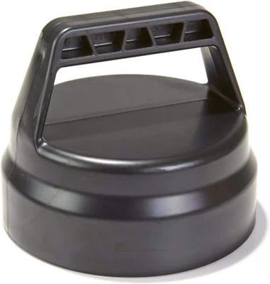 Poultry Cap 4 W/Handle Black PPF3 5 7 PPF308 1/CS Miller by Miller - Image 1 of 2