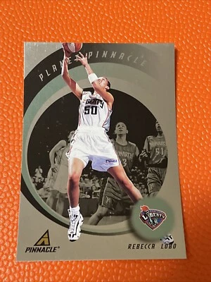 1998 Pinnancle WNBA Planet Pinnacle Rebecca Lobo New York Liberty UConn Huskies - Image 1 of 2