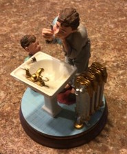 Norman Rockwell Little Shaver Figurine
