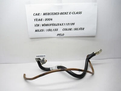 2003-2009 Mercedes-Benz E320 Negative Wire Battery Cable 211-545-05-08 OEM - Image 1 of 4