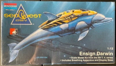Monogram Sea Quest DSV Ensign Darwin 1/12 3603 FS NEW Model Kit ‘Sullys Hobbies - Image 1 of 3