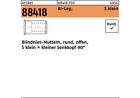 Blindnietmutter R 88418 Senkkopf M 8 /0,5 -3,5 Aluminium