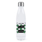 Personalised Plant Mum Double Wall Water Bottle Mothers Day Best Awesome Love