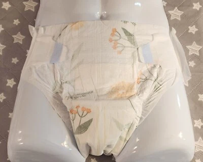 KUXIAOQUAN Pack Of 4 6xl Baby Style Diaper Largest Baby Diaper Teen - Adult Size. ABDL