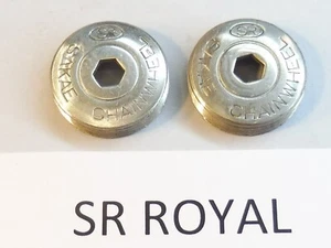 Tapacubos SR Royal Crank (22 mm) NOS bicicleta L'eroica - Imagen 1 de 2