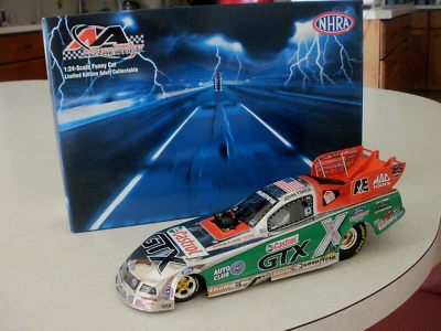 NHRA JOHN FORCE 1/24 2006 CASTROL GTX F/C CHAMPION CHROME 1/500 #435 + PIC - Image 1 of 4