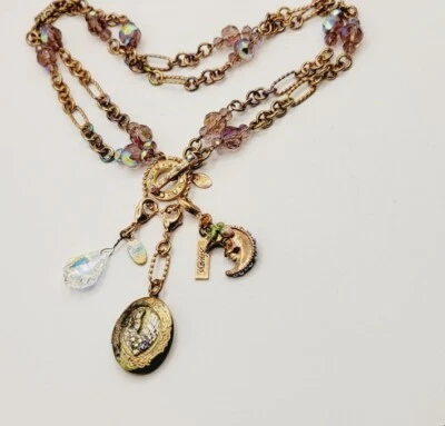 Collar Kirks Folly Medallón Dije Tono COBRE Forever Always I Remember You  Foto 1 de 4