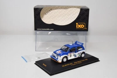 B24 1:43 IXO RAC033 MG METRO 6R4 RALLYE RALLYE MONTE CARLO 1986 POND ARTHUR MIB - Immagine 1 di 4