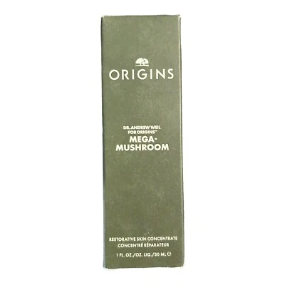 Origins Mega-Mushroom Restaurador Piel Concentrado 1oz/30ml Nuevo en Caja Foto 1 de 4