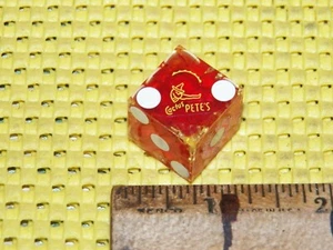 Vintage CACTUS PETE'S CASINO Die Jackpot, Nevada - Picture 1 of 2